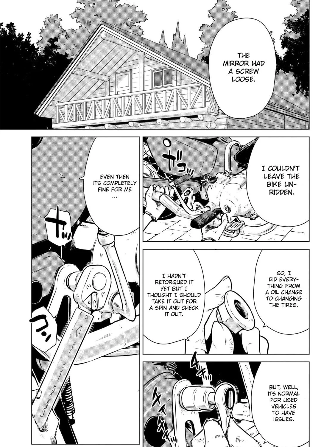 Read Super Cub Rei chapter 4 image 8 on Lezhin