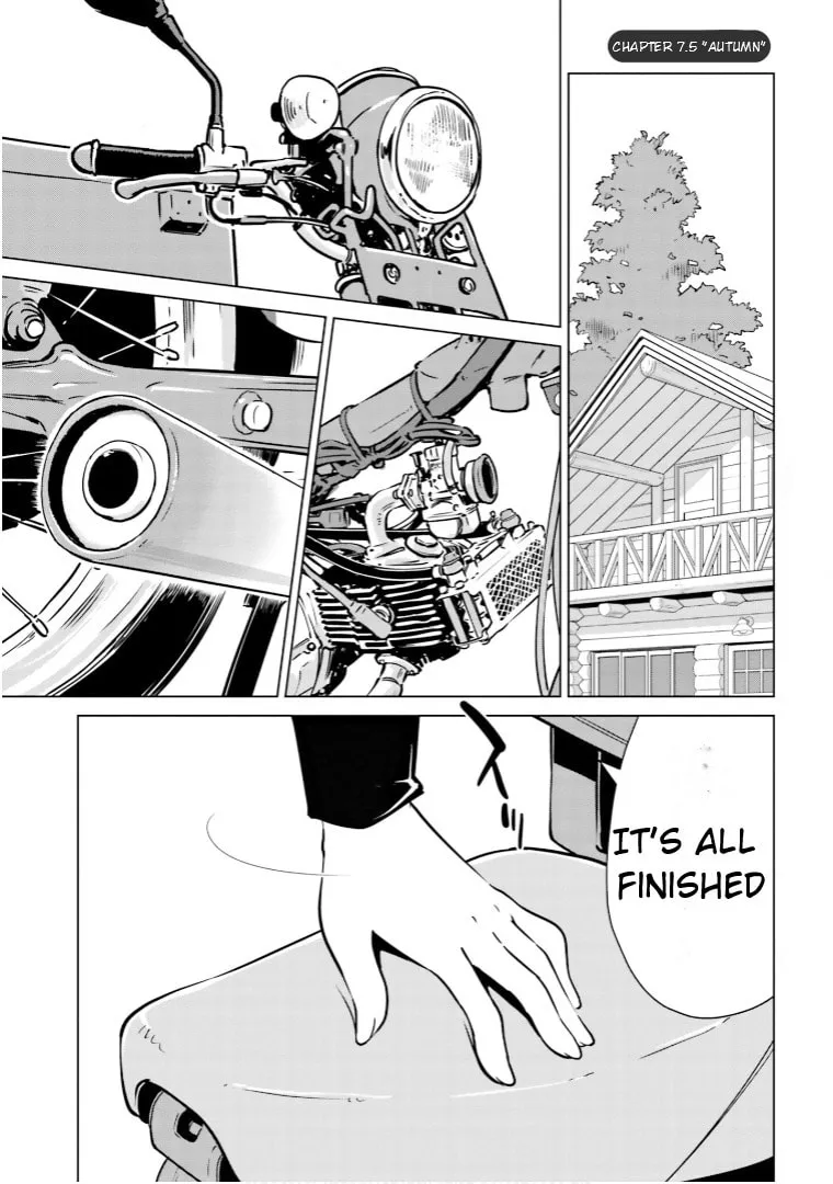 Read Super Cub Rei chapter 7.5 image 1 on Lezhin