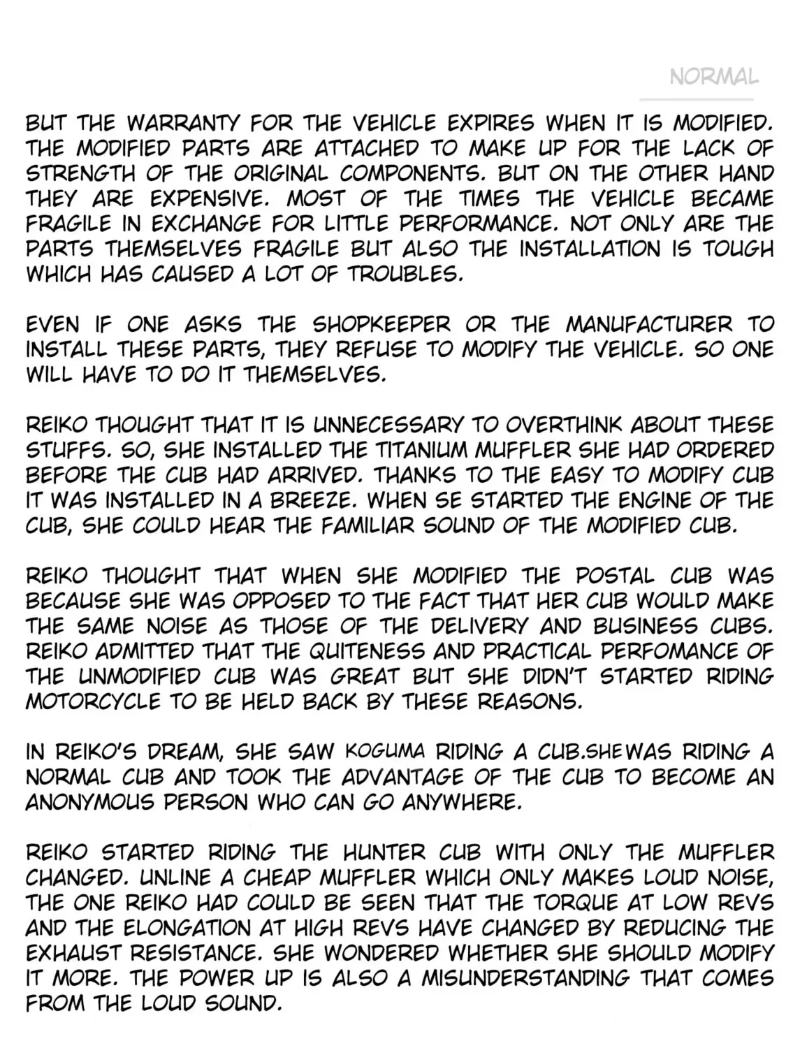 Read Super Cub chapter 4.1 image 4 on Lezhin