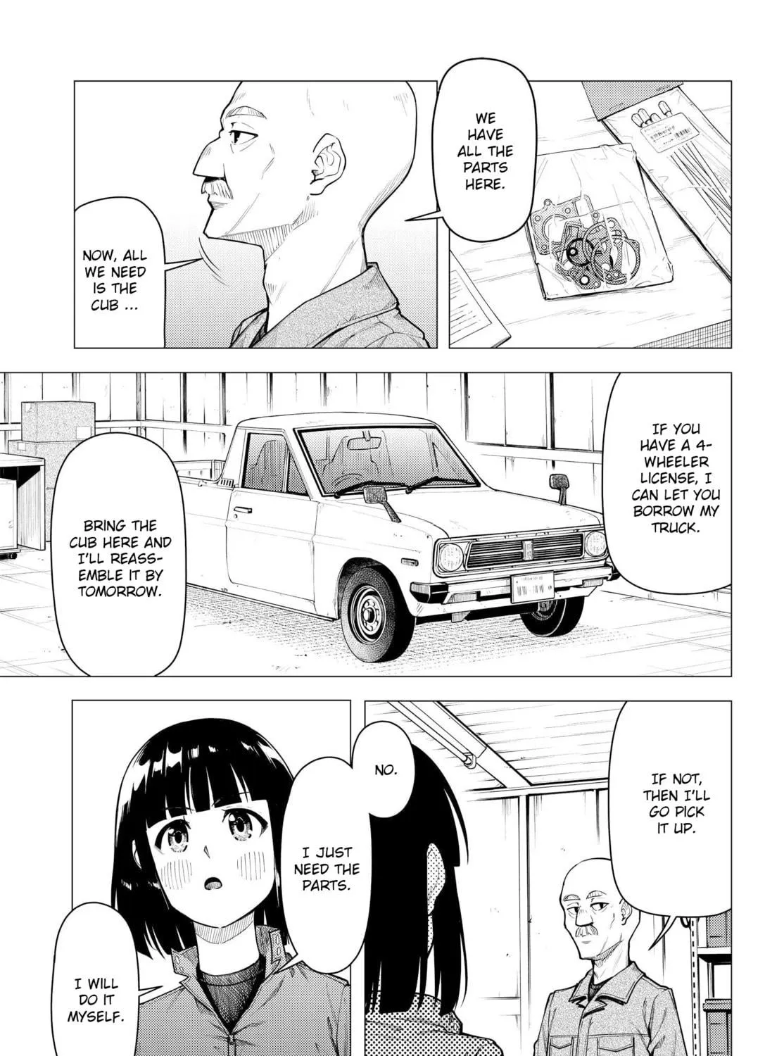 Read Super Cub chapter 43 image 18 on Lezhin
