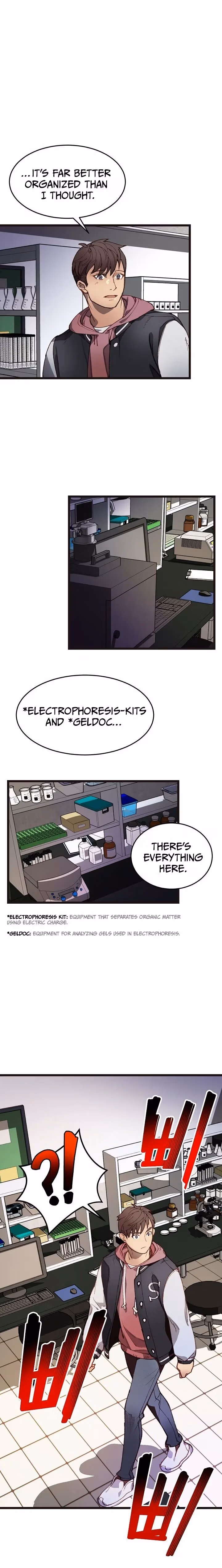 Read Super Genius DNA chapter 2 image 8 on Lezhin