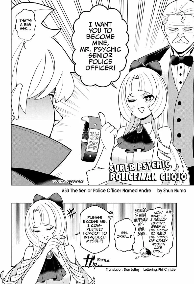 Read Super Psychic Policeman Chojo chapter 33 image 1 on Lezhin