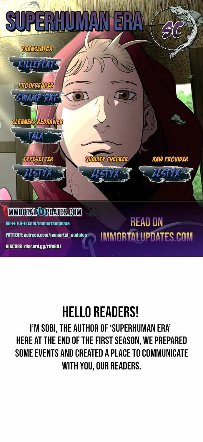 Read Superhuman Era chapter 100.1 image 0 on Lezhin