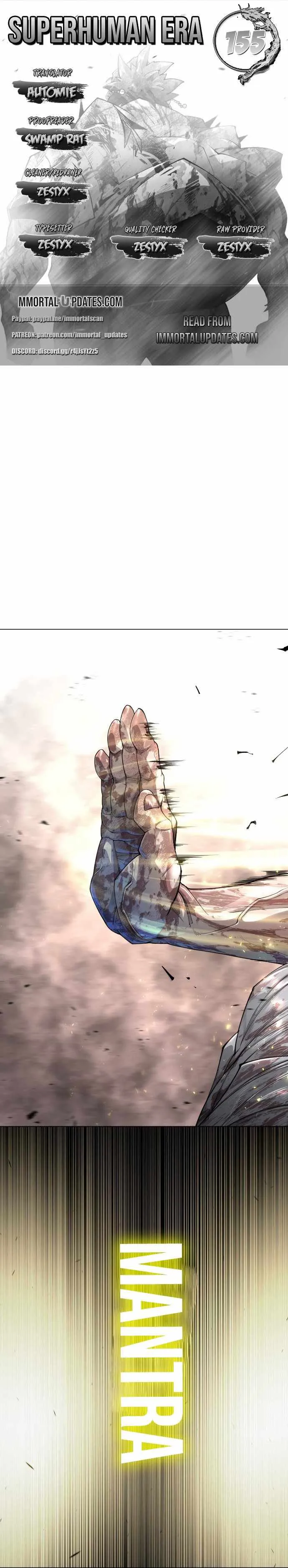 Superhuman Era Chapter 154.99 page 1 - 