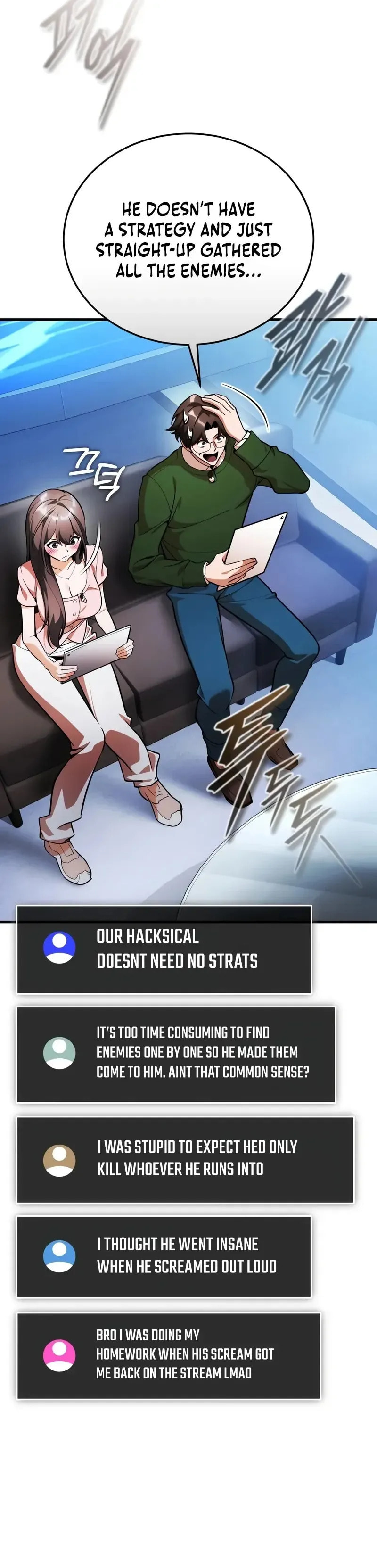 Read Superhuman Game Broadcast chapter 7 image 38 on Lezhin