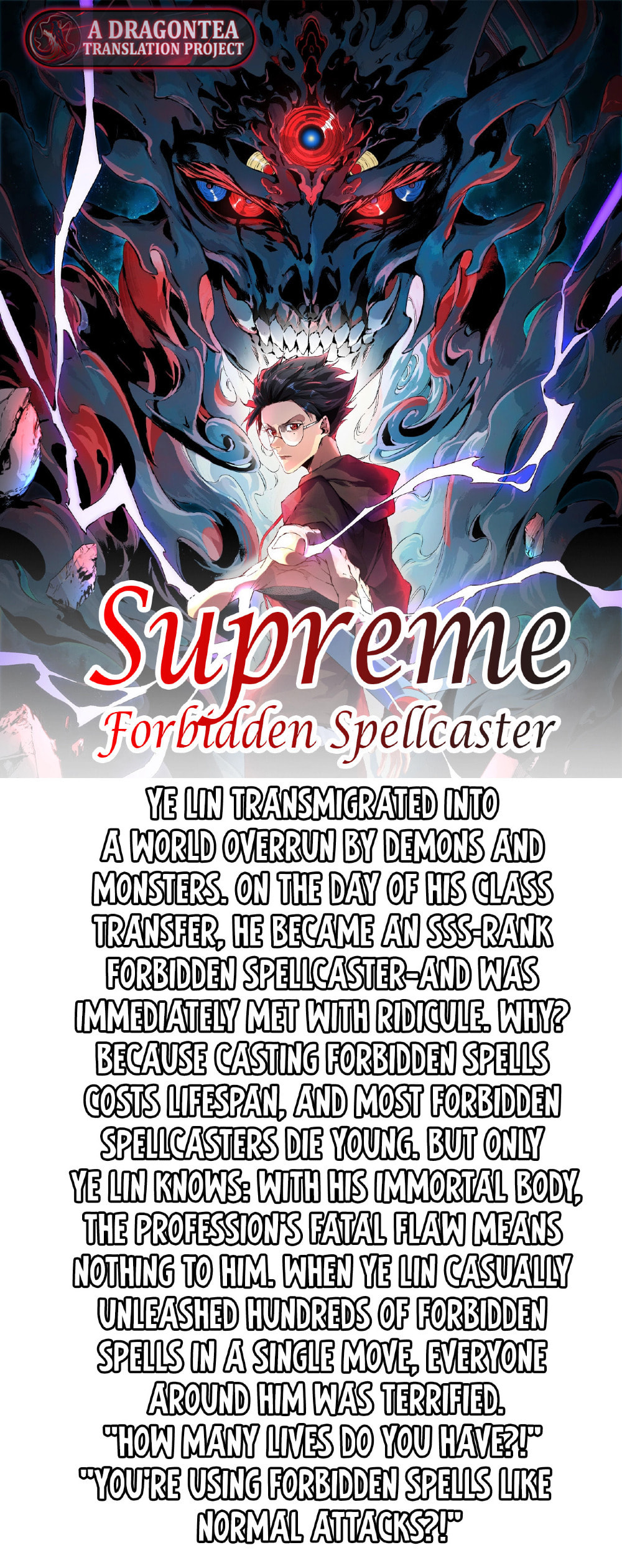 Read Supreme Curse Master chapter 0 image 2 on Lezhin