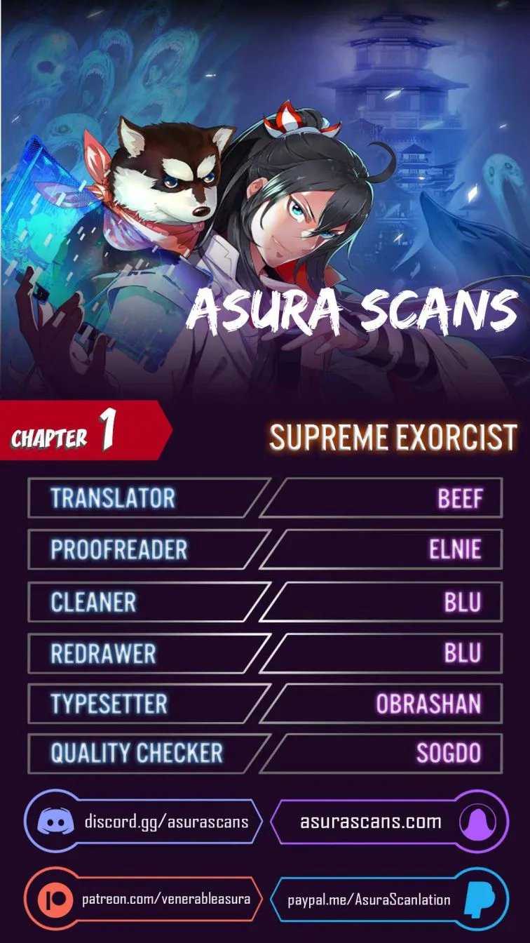 Read Supreme exorcist chapter 1 image 0 on Lezhin