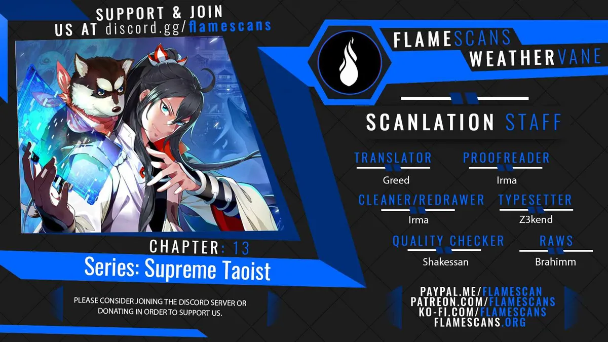 Read Supreme exorcist chapter 13 image 0 on Lezhin