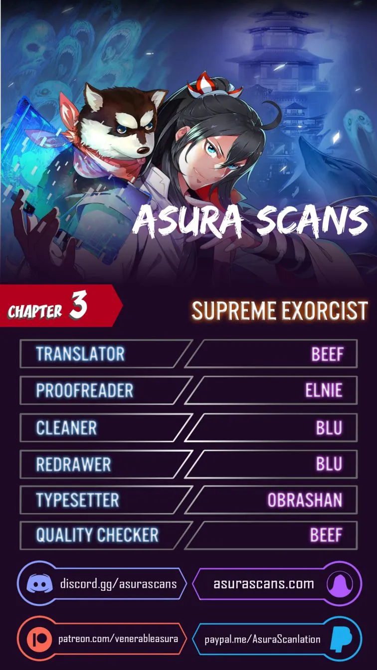 Read Supreme exorcist chapter 3 image 0 on Lezhin