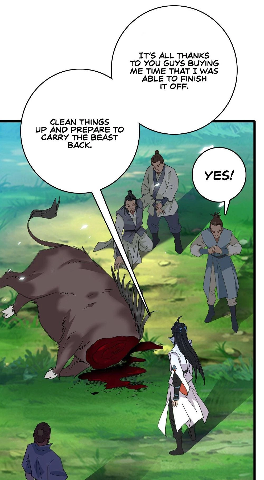 Read Supreme exorcist chapter 73 image 28 on Lezhin