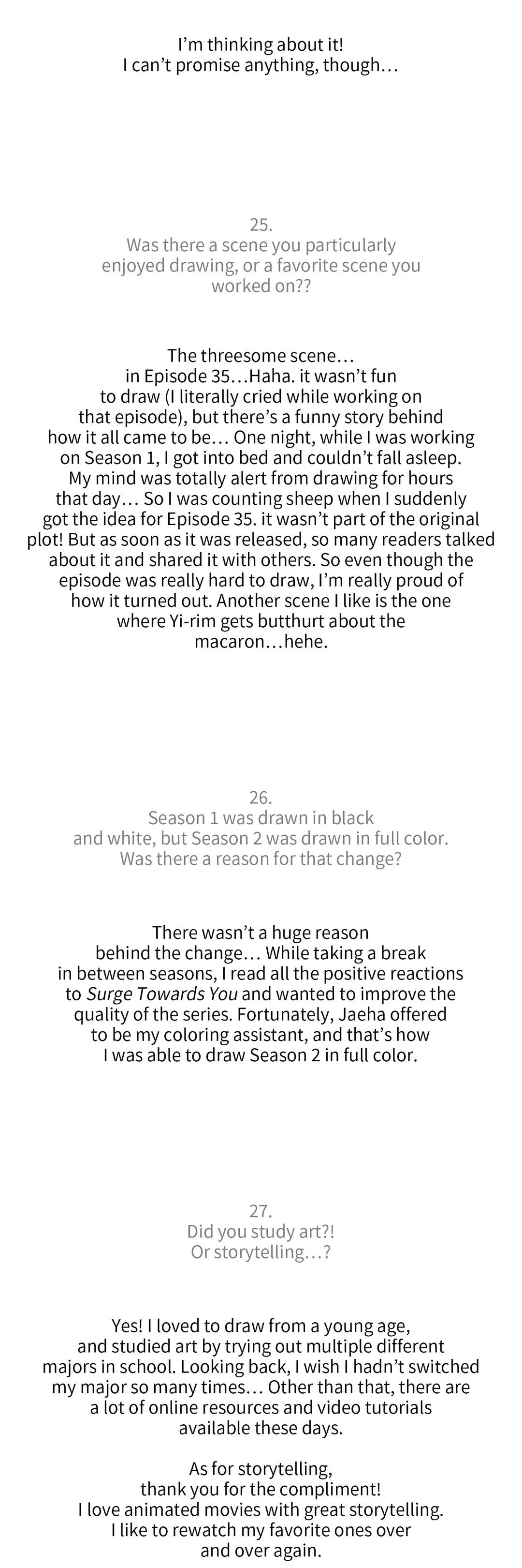 Read Surge Looking For You chapter 50.5 image 9 on Lezhin