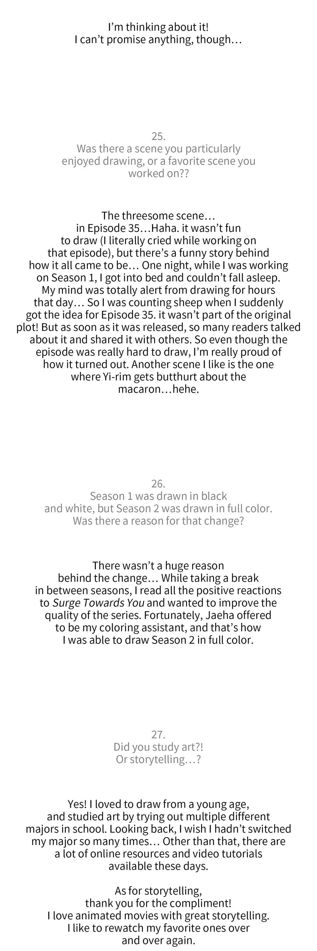 Read Surge Towards You chapter 53.5 image 8 on Lezhin