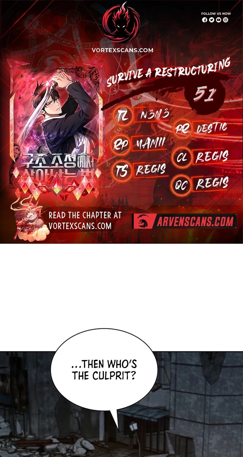 Read Survive Restructuring chapter 51 image 0 on Lezhin