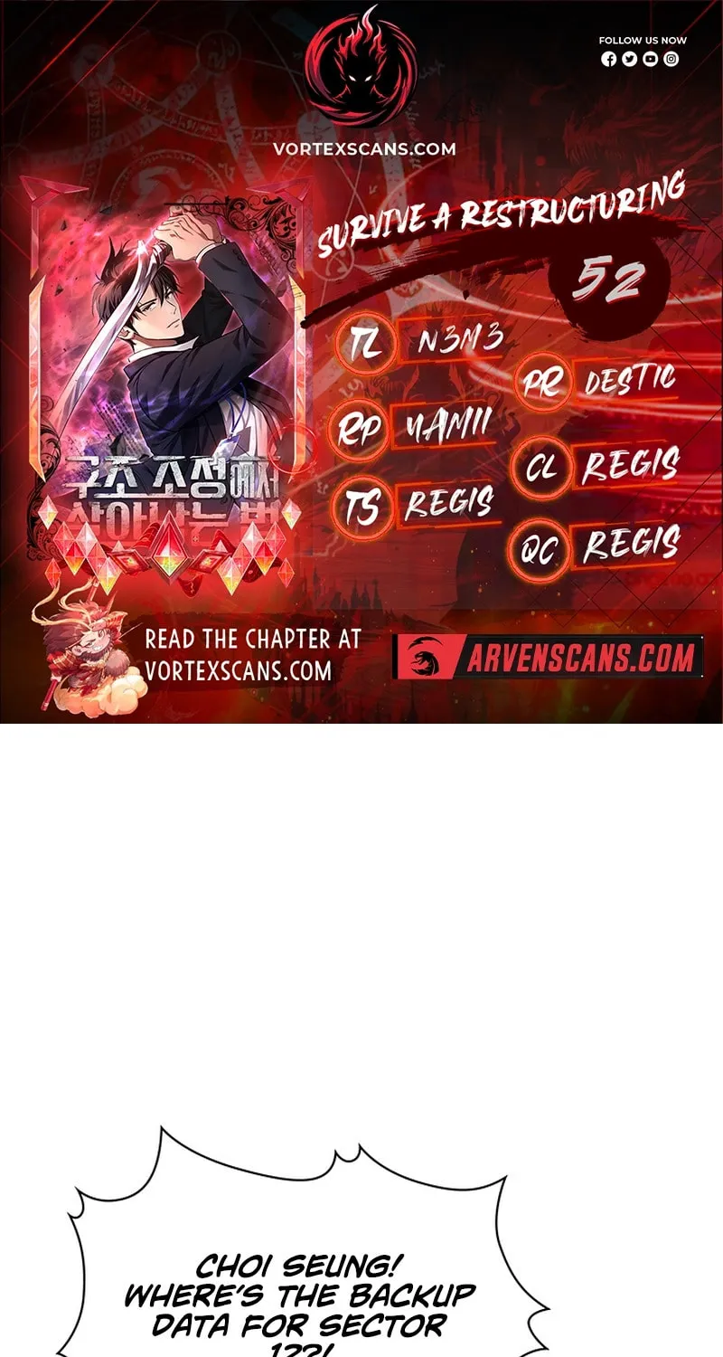 Read Survive Restructuring chapter 52 image 0 on Lezhin