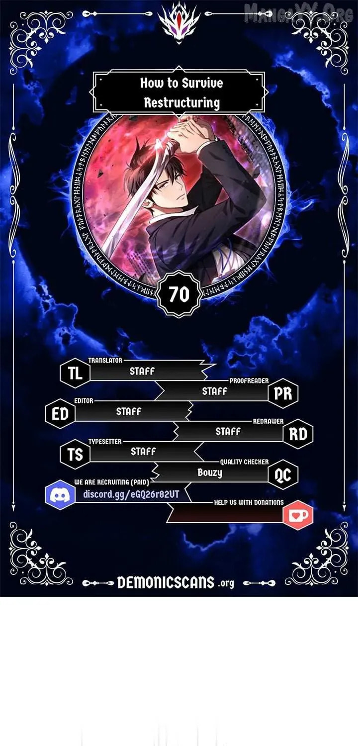 Read Survive Restructuring chapter 70 image 0 on Lezhin