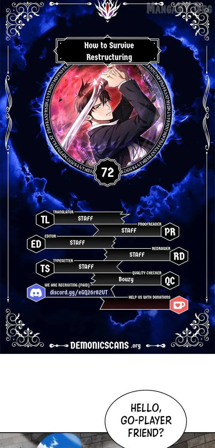 Read Survive Restructuring chapter 72 image 1 on Lezhin