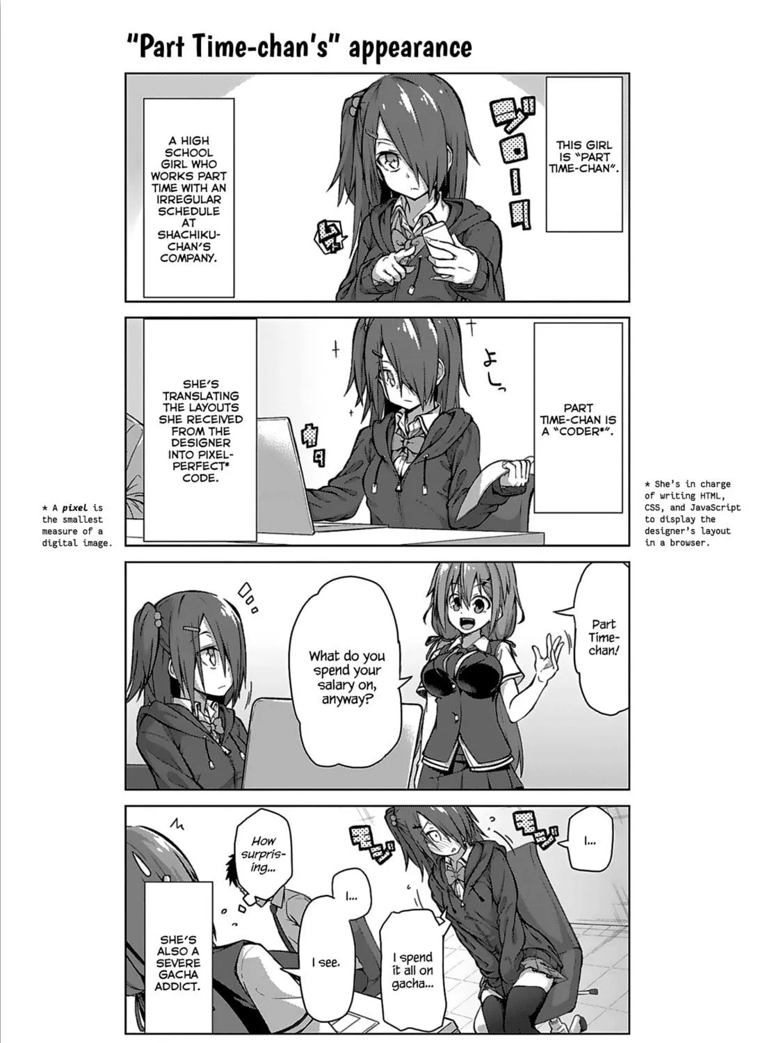 Survive! Shachiku-chan Chapter 10 page 9 - 