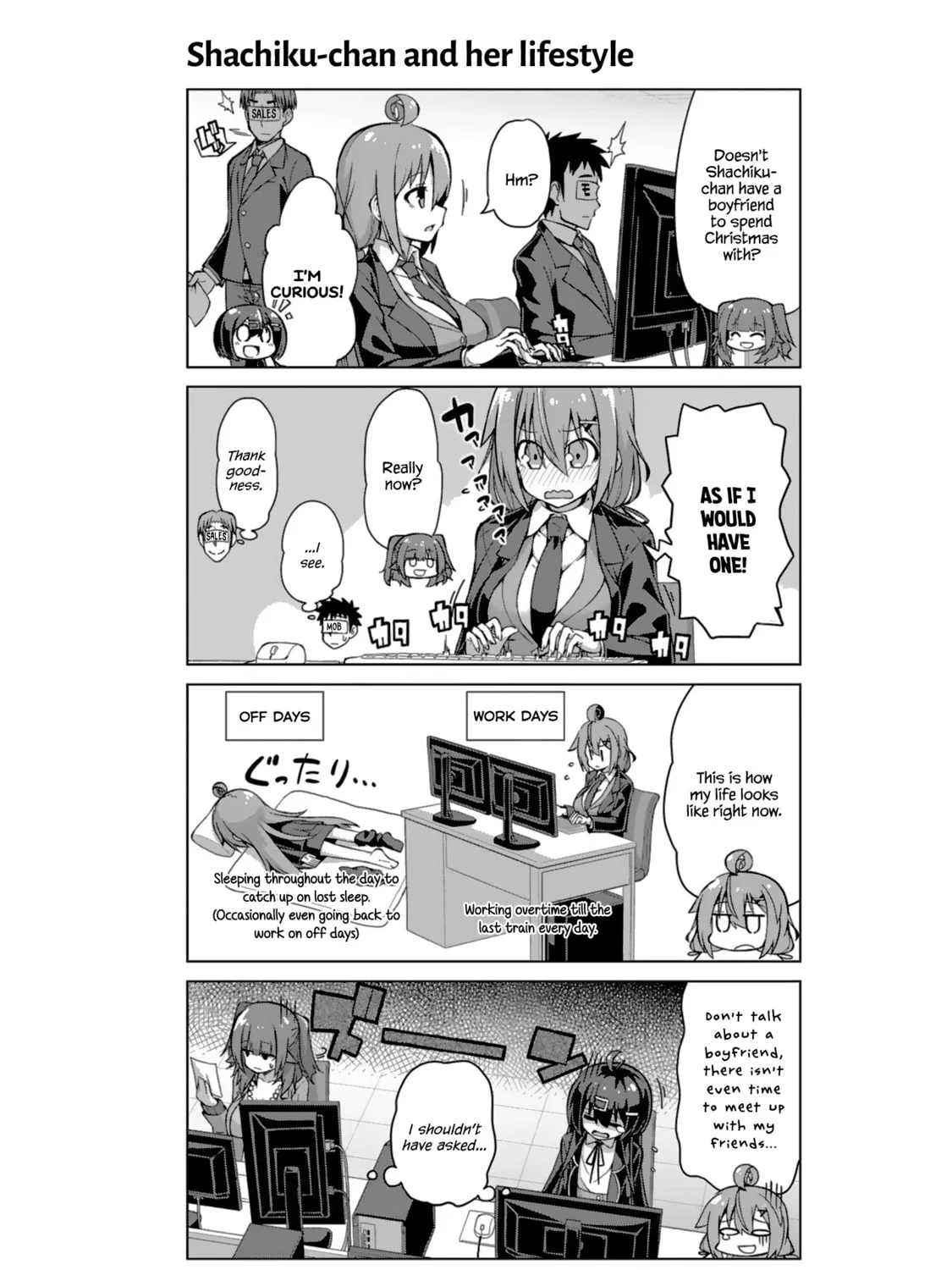 Survive! Shachiku-chan Chapter 14 page 15 - 