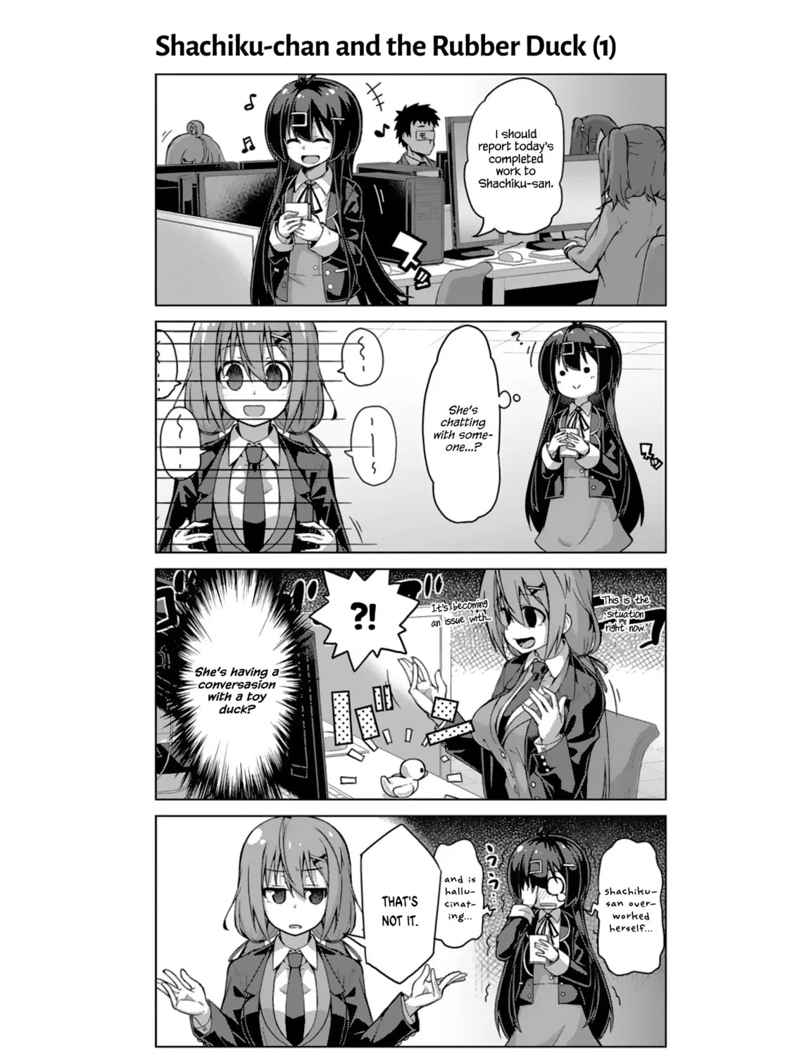 Survive! Shachiku-chan Chapter 14 page 7 - 