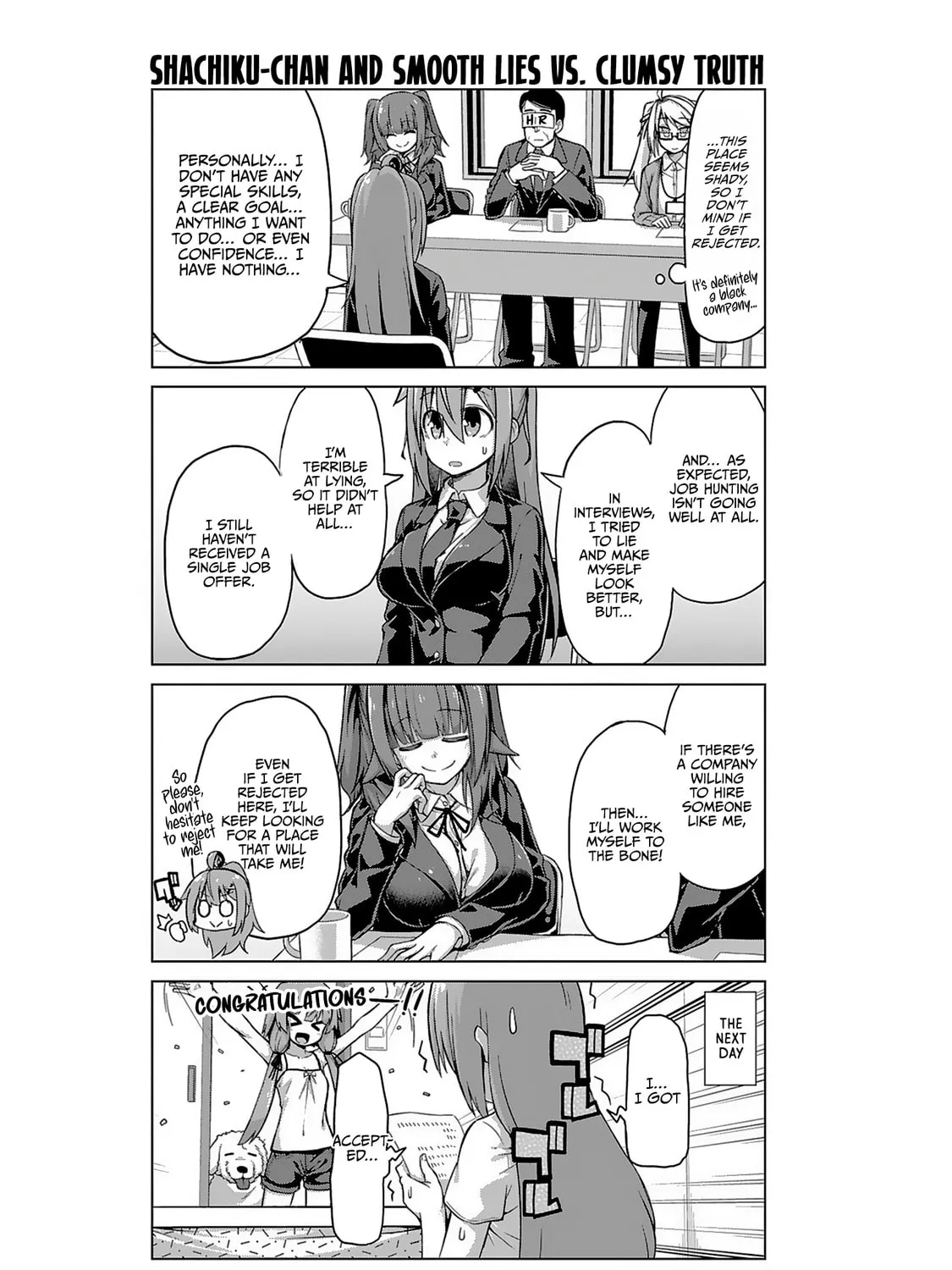 Survive! Shachiku-chan Chapter 16 page 21 - 