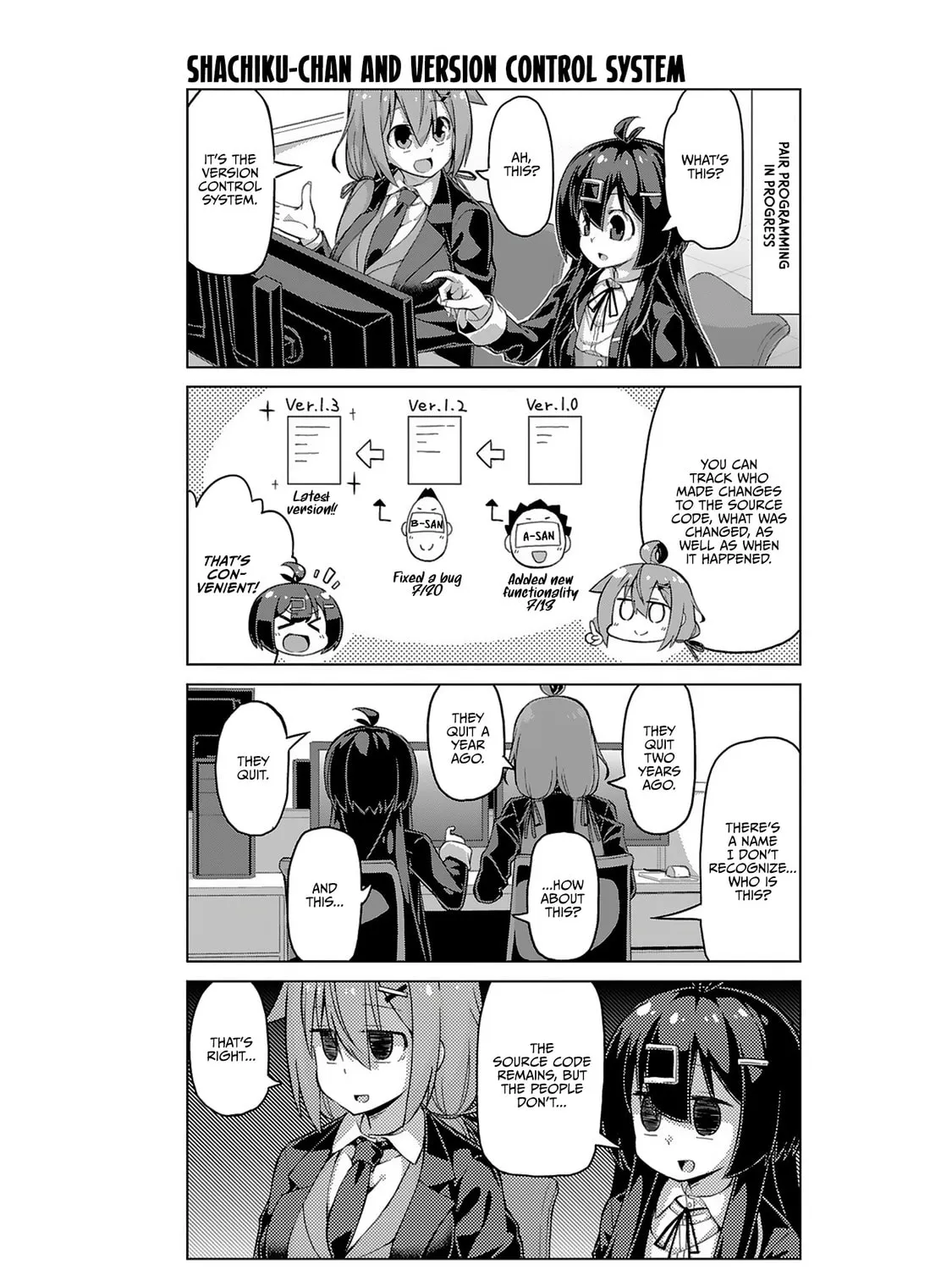 Survive! Shachiku-chan Chapter 18 page 7 - 