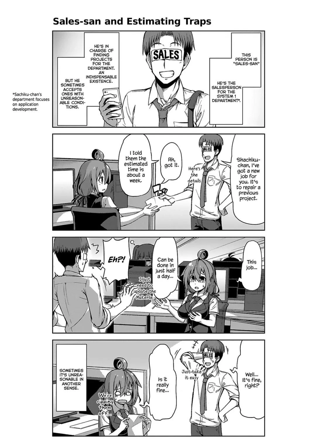 Survive! Shachiku-chan Chapter 9 page 9 - 