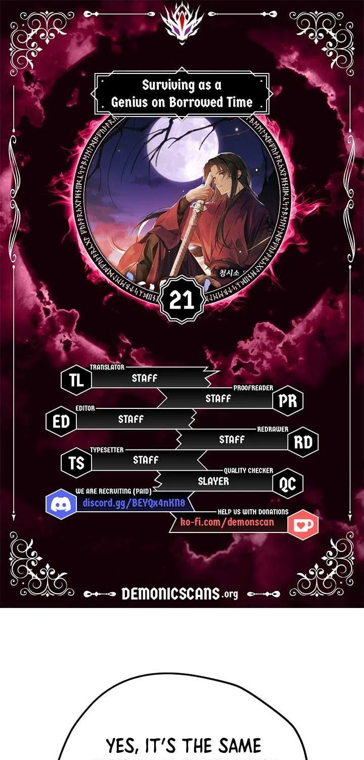Read Surviving as a Genius on Borrowed Time chapter 21 image 4 on Lezhin
