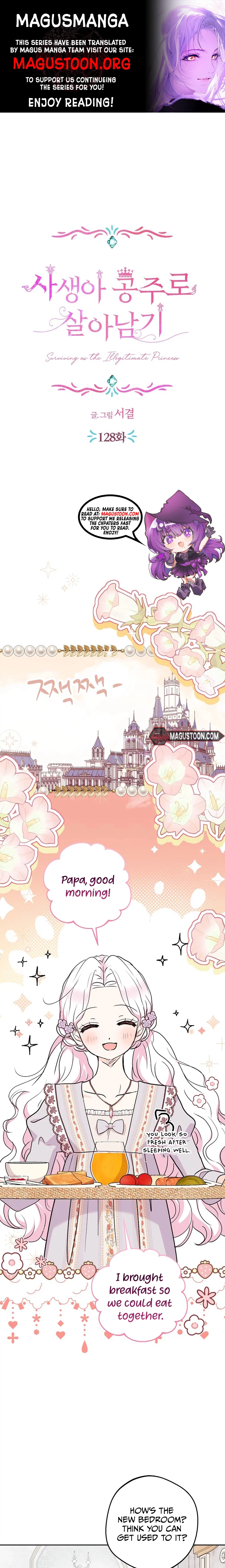 Surviving as an Illegitimate Princess Chapter 128 page 3 - 