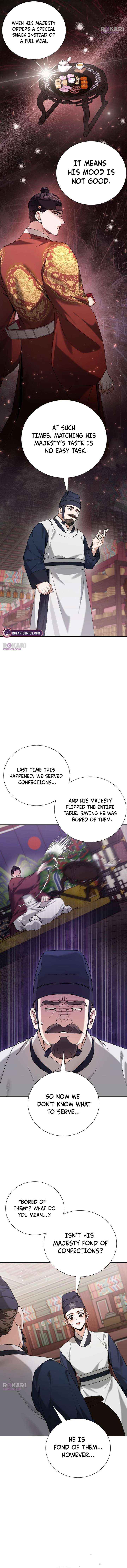 Read Surviving As The Tyrant’s Chef chapter 18 image 11 on Lezhin