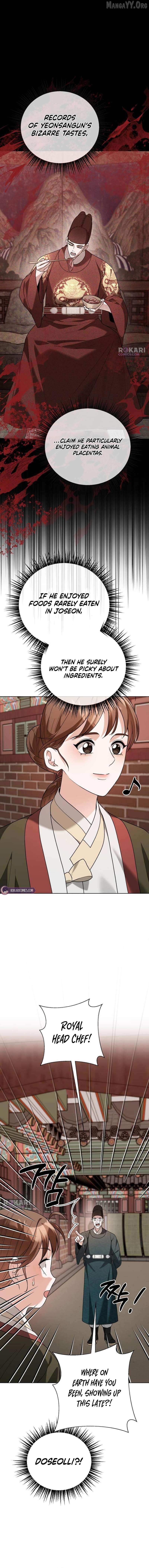 Read Surviving As The Tyrant’s Chef chapter 25 image 5 on Lezhin