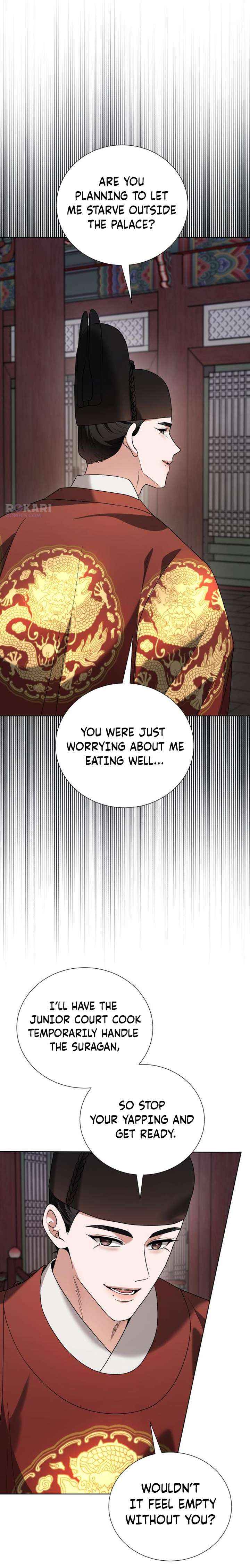 Read Surviving As The Tyrant’s Chef chapter 26 image 15 on Lezhin