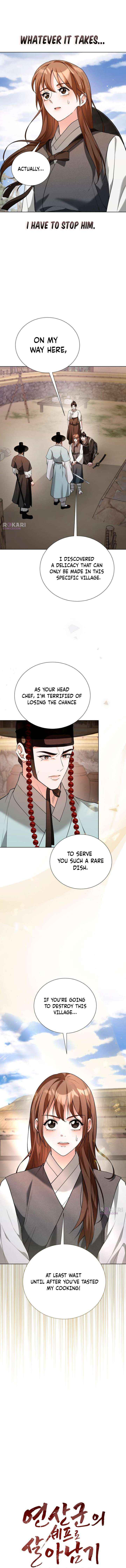Read Surviving As The Tyrant’s Chef chapter 33 image 5 on Lezhin