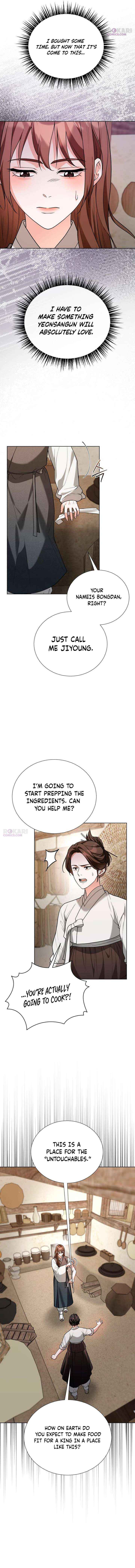 Read Surviving As The Tyrant’s Chef chapter 33 image 8 on Lezhin