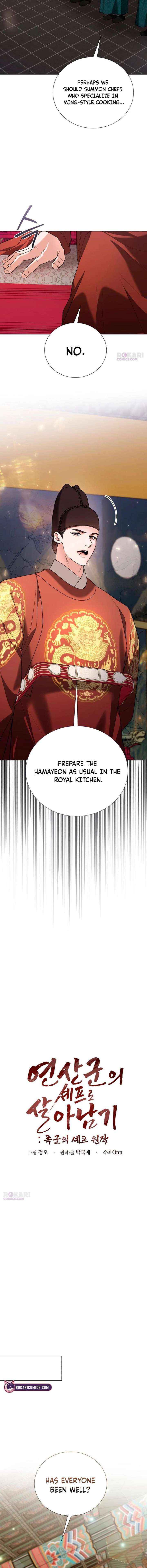 Read Surviving As The Tyrant’s Chef chapter 36 image 8 on Lezhin
