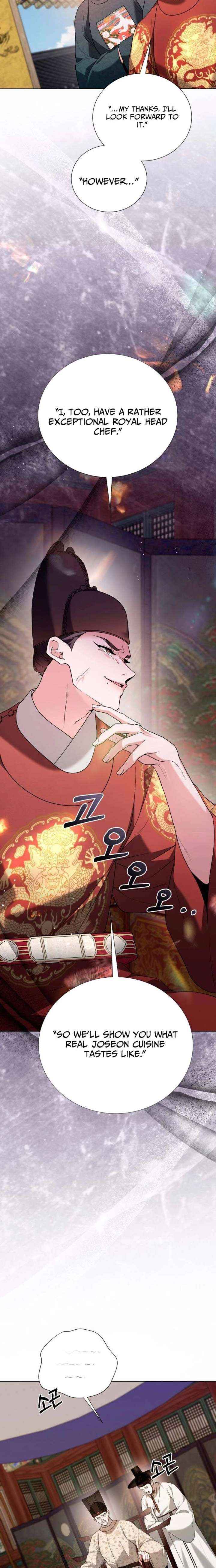 Read Surviving As The Tyrant’s Chef chapter 37 image 22 on Lezhin