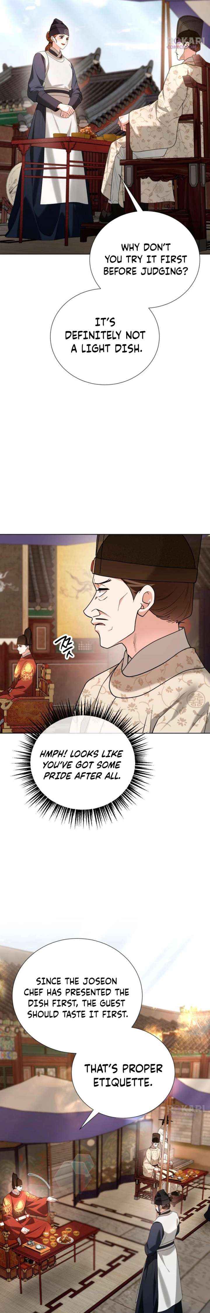 Read Surviving As The Tyrant’s Chef chapter 38 image 3 on Lezhin