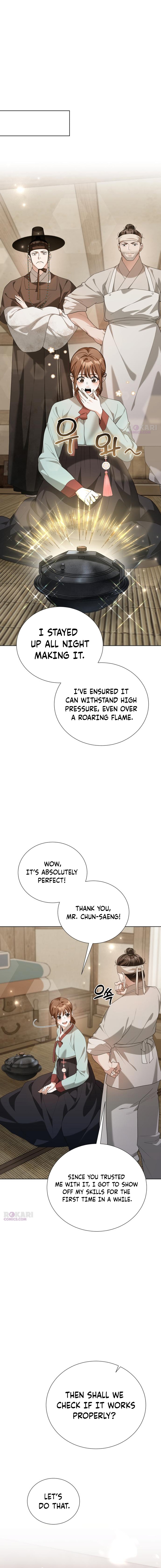 Read Surviving As The Tyrant’s Chef chapter 46 image 13 on Lezhin