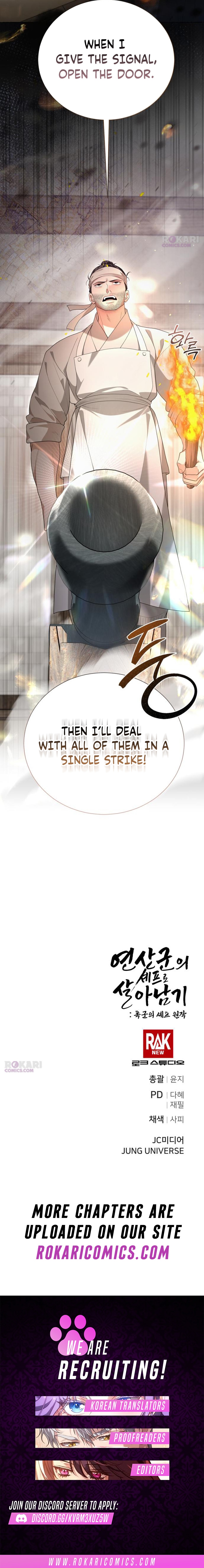 Read Surviving As The Tyrant’s Chef chapter 46 image 18 on Lezhin
