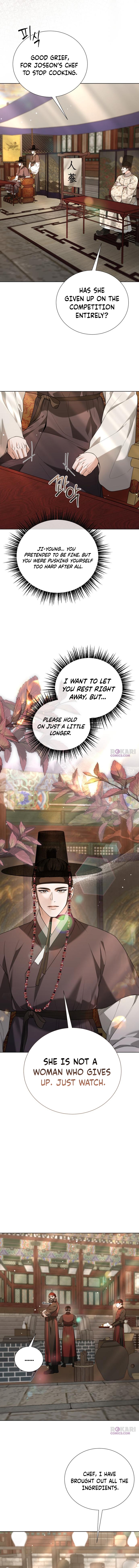 Read Surviving As The Tyrant’s Chef chapter 49 image 6 on Lezhin