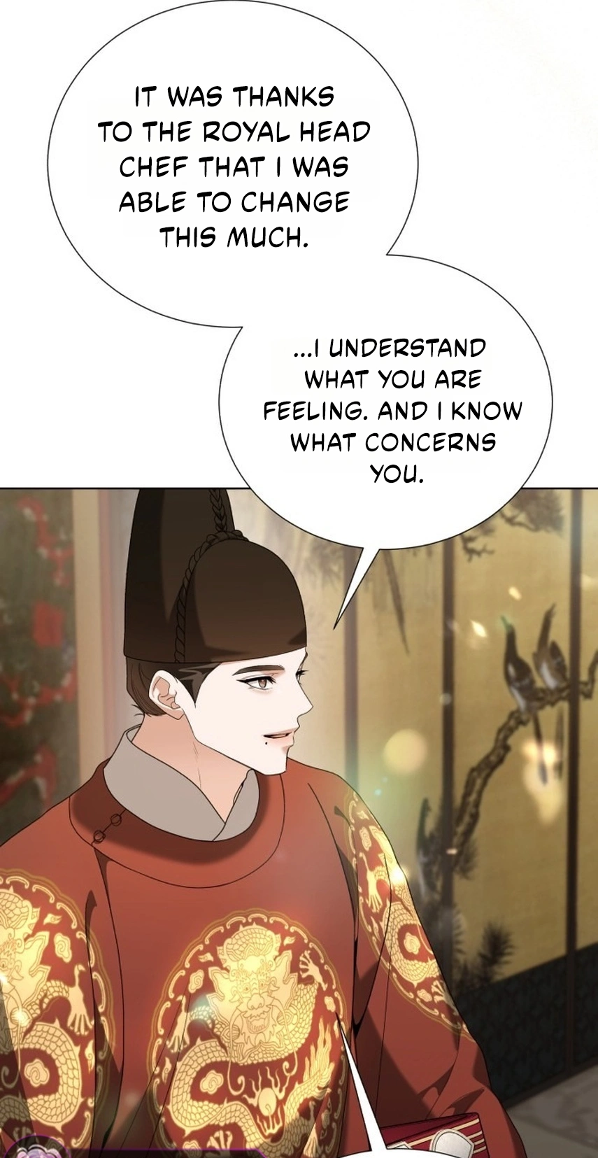 Read Surviving As The Tyrant’s Chef chapter 53 image 16 on Lezhin