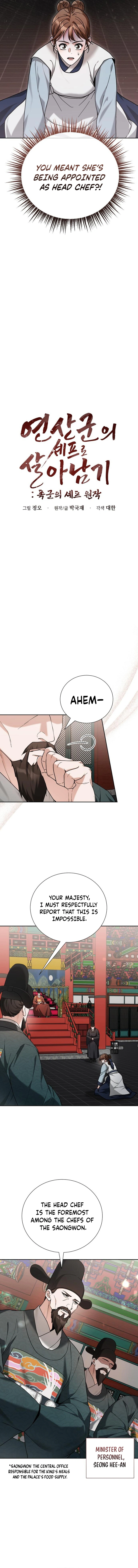 Read Surviving as Yeonsangun’s Chef chapter 10 image 3 on Lezhin