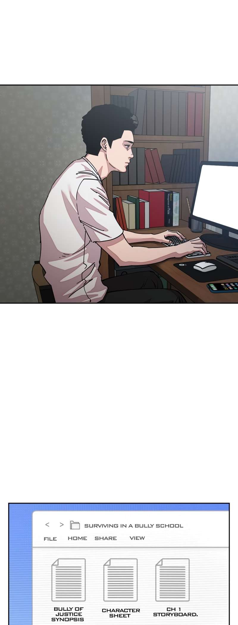 Read Surviving in A School Bully chapter 26 image 38 on Lezhin