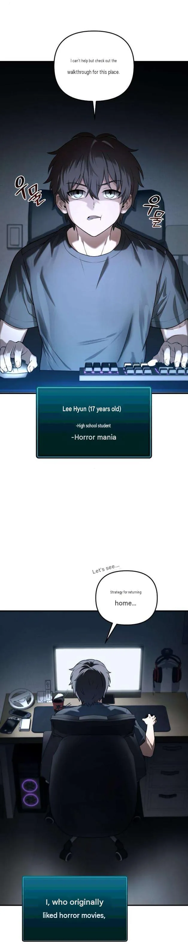 Read Surviving in an RPG Maker Horror Game chapter 0 image 10 on Lezhin