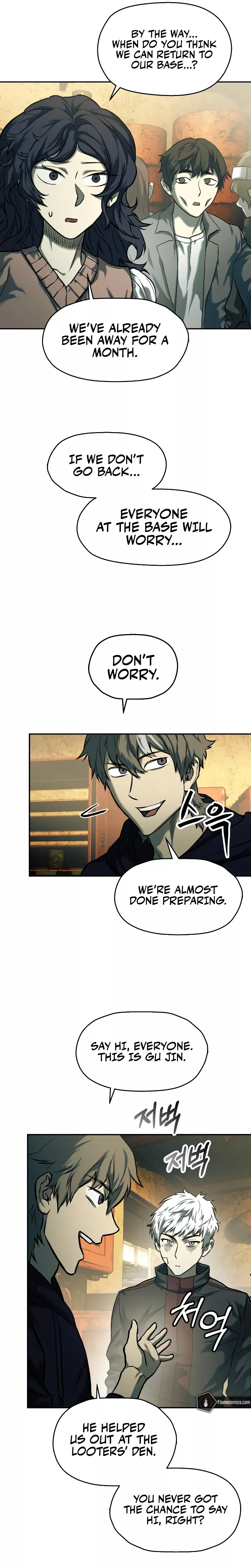 Read Surviving the Apocalypse chapter 55.1 image 5 on Lezhin
