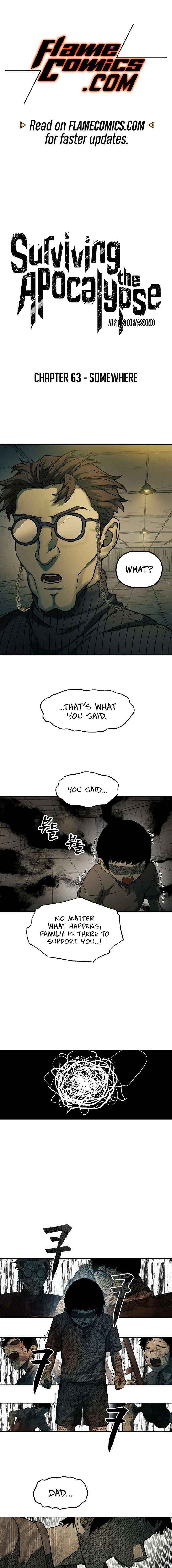 Read Surviving the Apocalypse chapter 63 image 1 on Lezhin