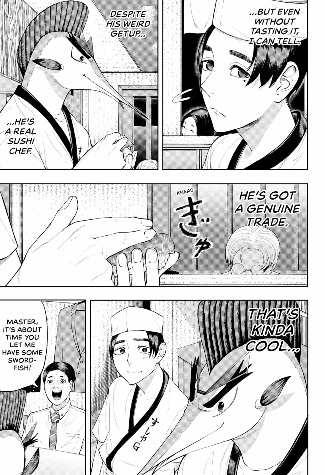 Read Sushibuster: Kizamu chapter 0 image 10 on Lezhin