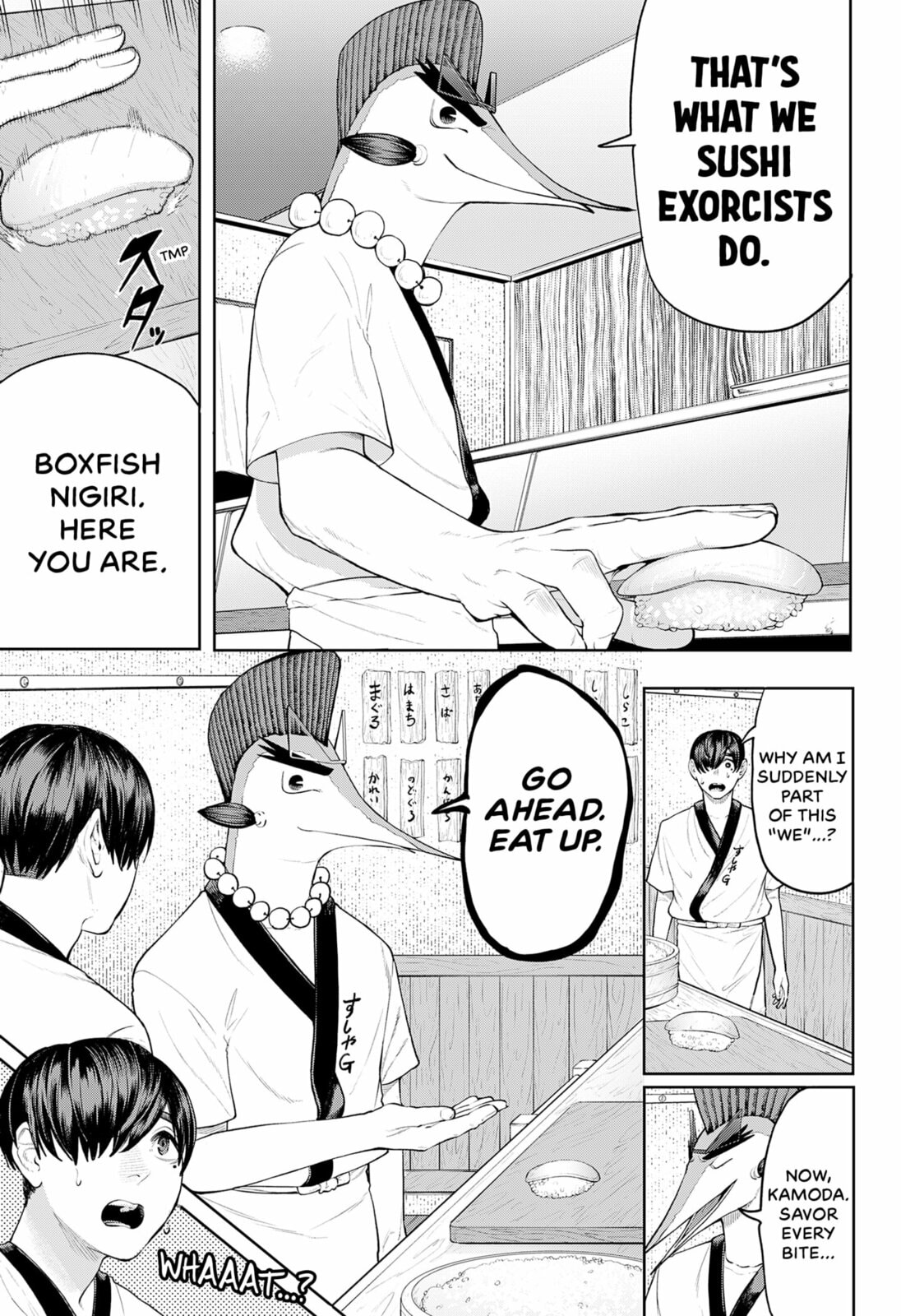 Read Sushibuster: Kizamu chapter 0 image 32 on Lezhin