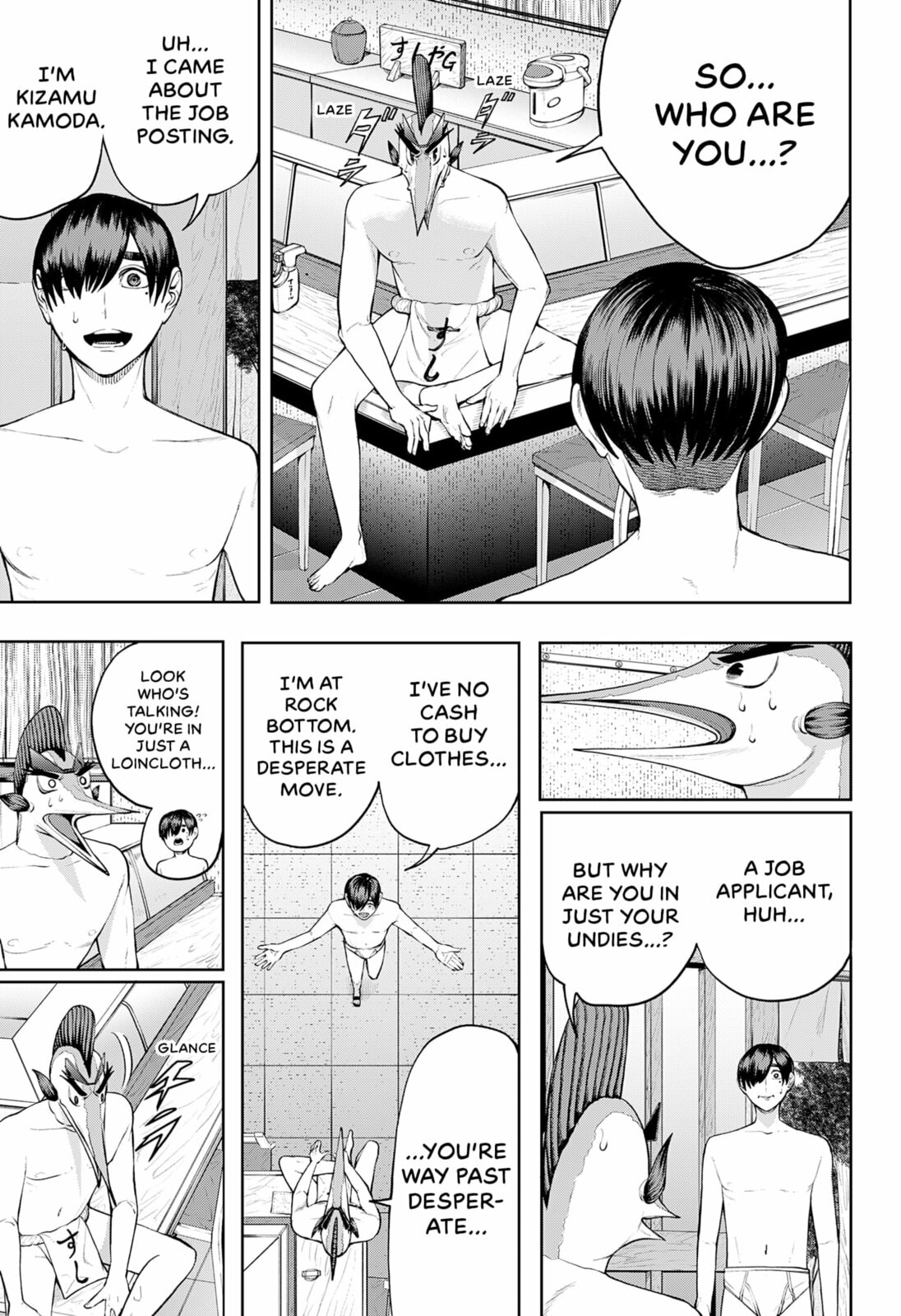 Read Sushibuster: Kizamu chapter 0 image 4 on Lezhin