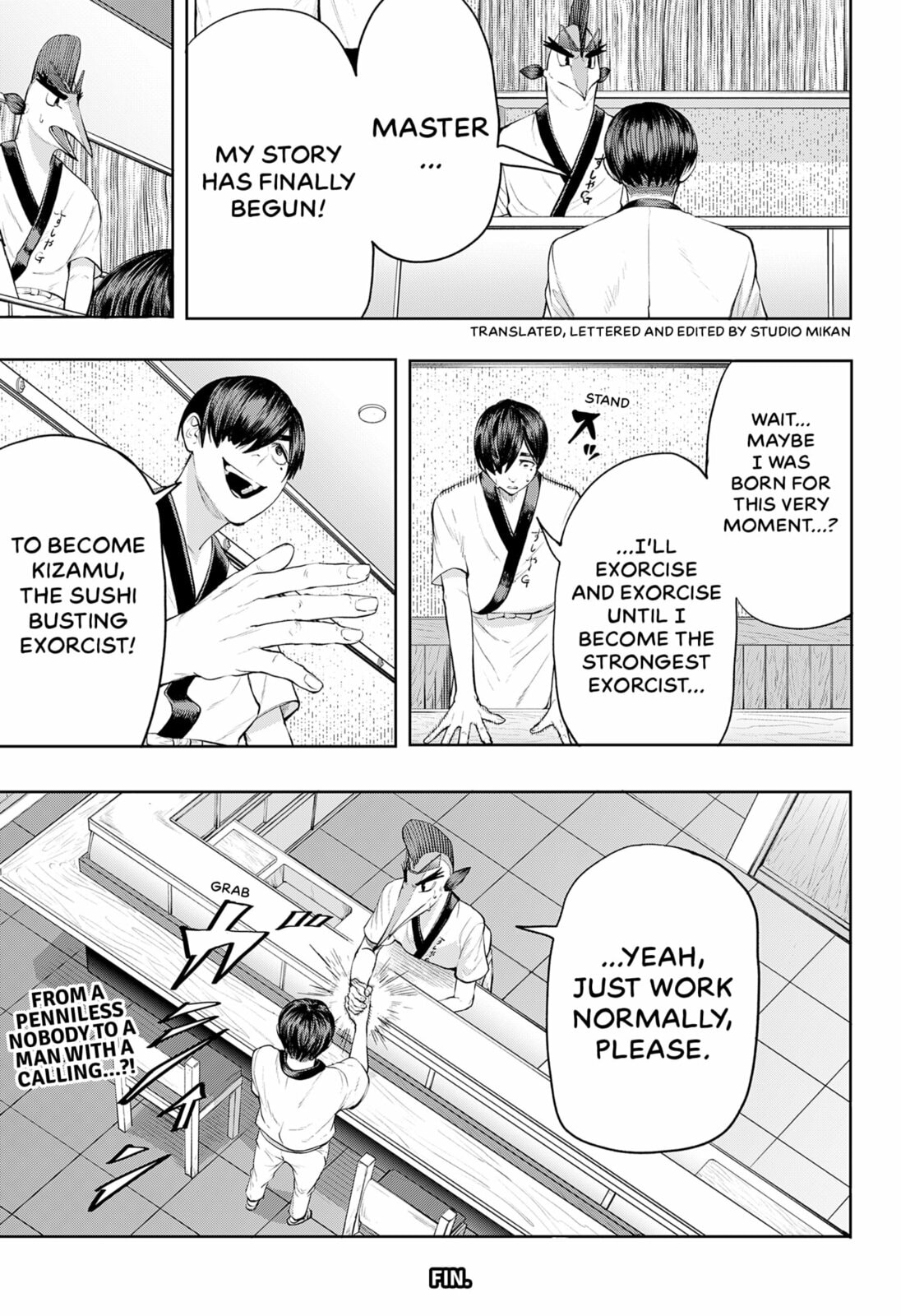 Read Sushibuster: Kizamu chapter 0 image 40 on Lezhin