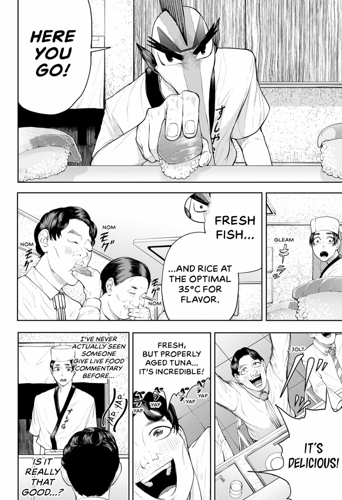 Read Sushibuster: Kizamu chapter 0 image 9 on Lezhin